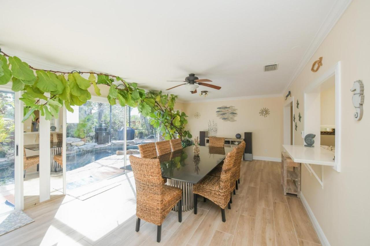 Island Time - Home Wenclosed Lagoon Style Pool Spa Walk To Beach Bikes Holmes Beach Luaran gambar