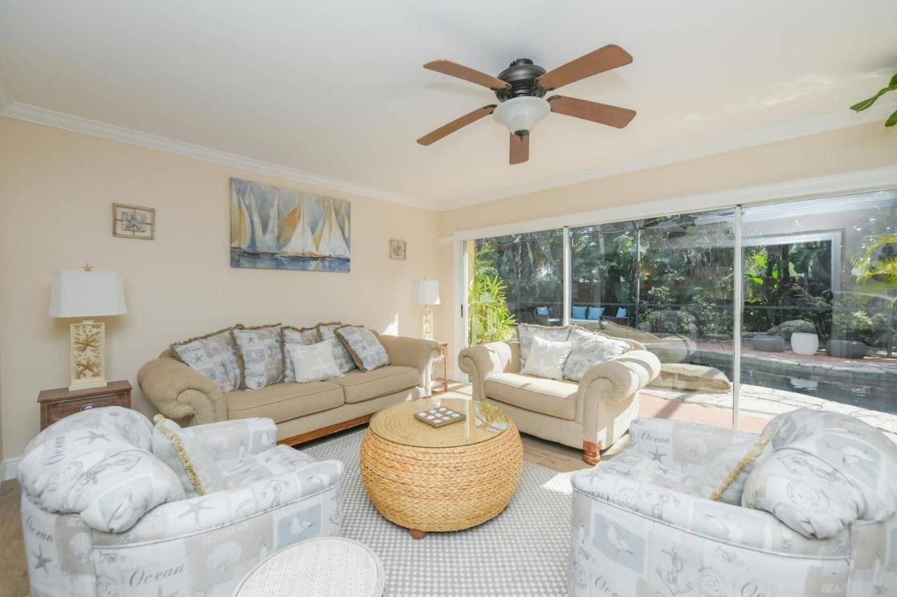 Island Time - Home Wenclosed Lagoon Style Pool Spa Walk To Beach Bikes Holmes Beach Luaran gambar