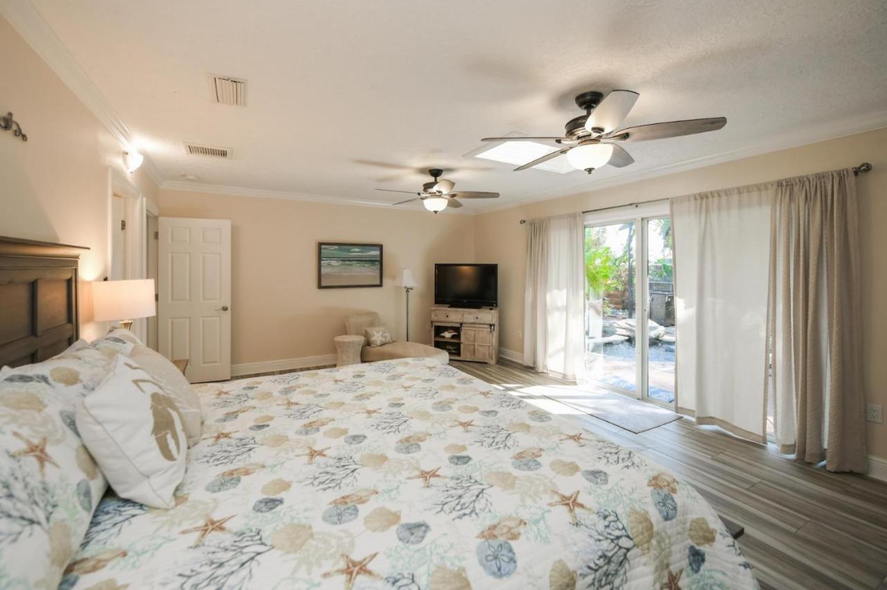 Island Time - Home Wenclosed Lagoon Style Pool Spa Walk To Beach Bikes Holmes Beach Luaran gambar
