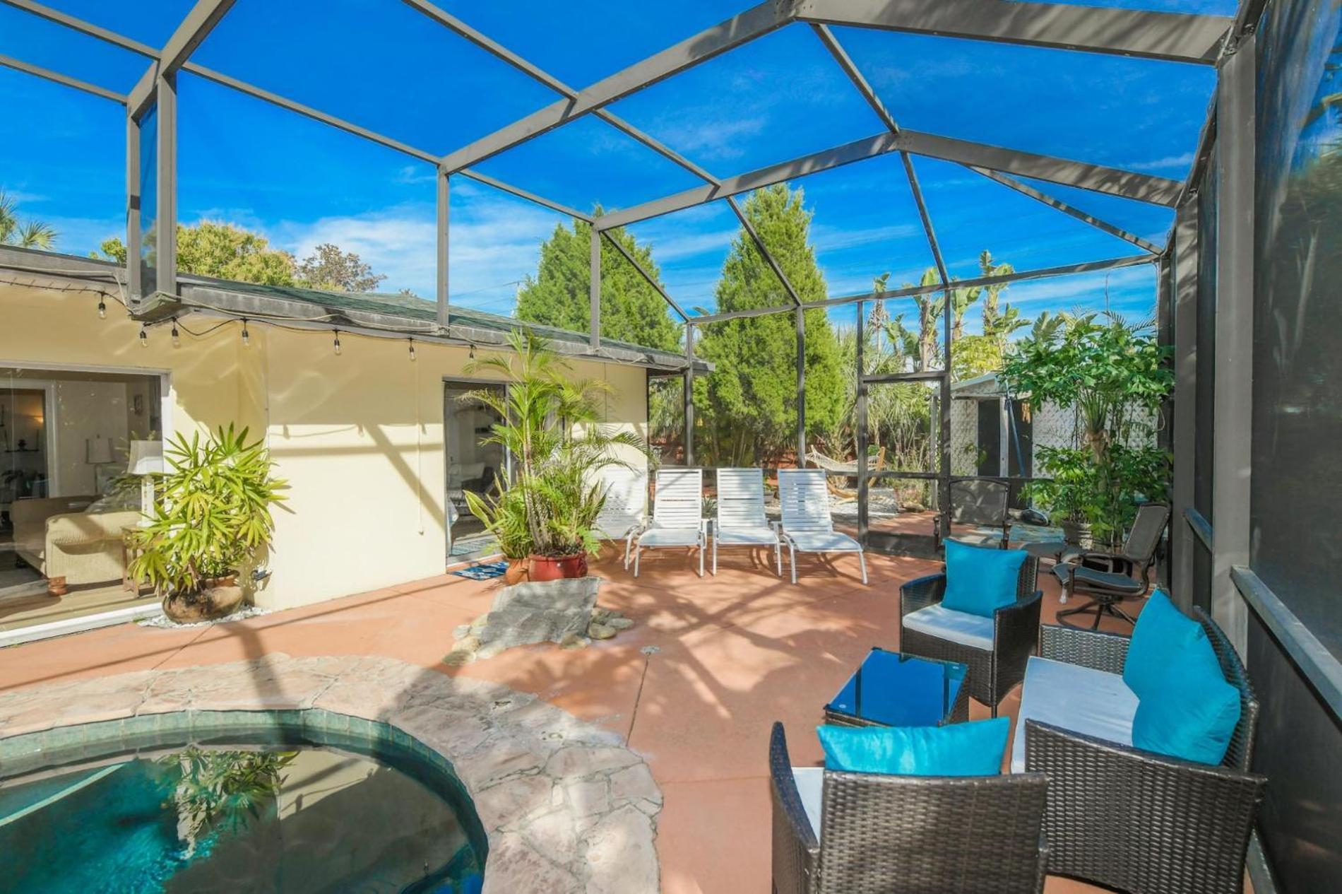 Island Time - Home Wenclosed Lagoon Style Pool Spa Walk To Beach Bikes Holmes Beach Luaran gambar