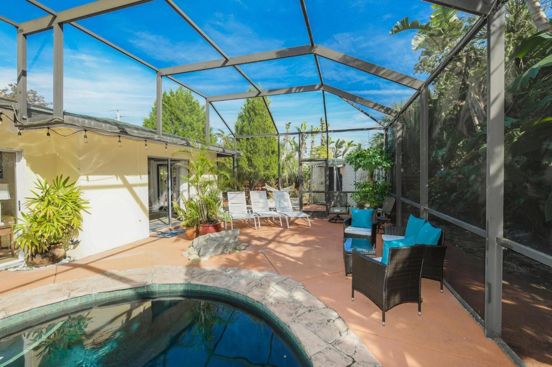 Island Time - Home Wenclosed Lagoon Style Pool Spa Walk To Beach Bikes Holmes Beach Luaran gambar