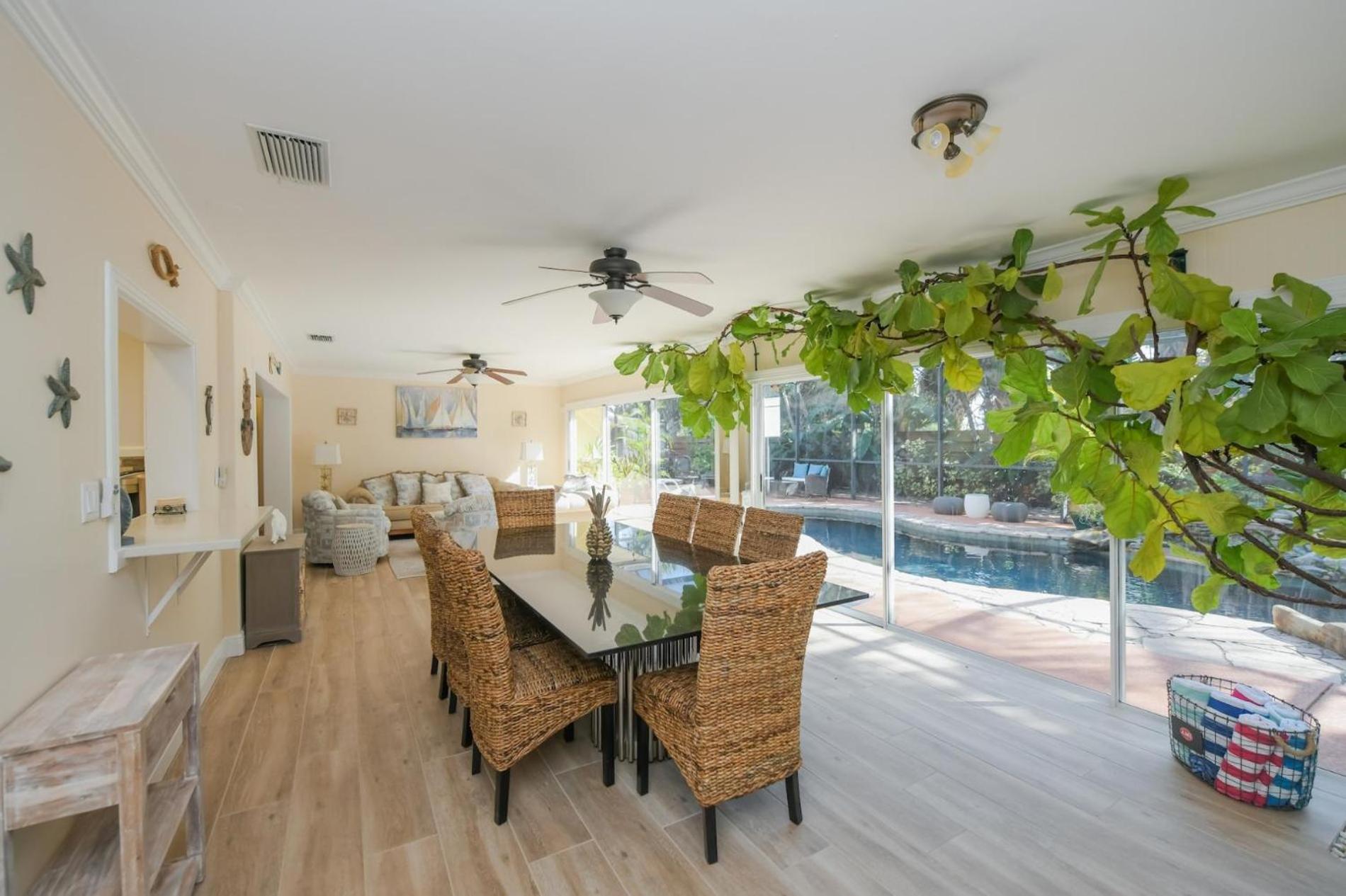 Island Time - Home Wenclosed Lagoon Style Pool Spa Walk To Beach Bikes Holmes Beach Luaran gambar